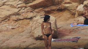Sardinia italy brunette teen on beach voyeur spy x259-t7c46kf12j.jpg