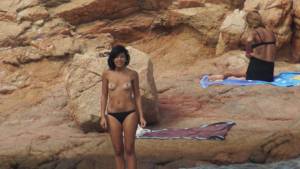 Sardinia italy brunette teen on beach voyeur spy x259-y7c46llexq.jpg