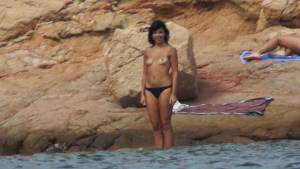 Sardinia italy brunette teen on beach voyeur spy x259-y7c46p1vaf.jpg