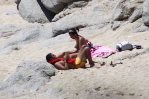 Spanish teen with big tits caught topless in Aliko, Naxos57clk1qckr.jpg