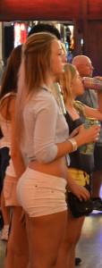 Cute blonde teen in a crop top with sweet white shorts-l7dc5iluyq.jpg