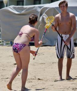 Chunky College Cutie Practicing Lacrosse at the Beach - Part 1-z7di42f3y3.jpg