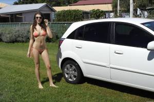 Amateur girl wetting and soaping hooters while washing car on la [x250]-x7e0seb62h.jpg