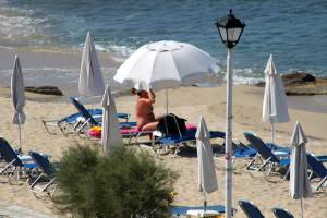 Large redhead woman in bikini in Agia Anna beach, Naxosa7e4pwo1zv.jpg